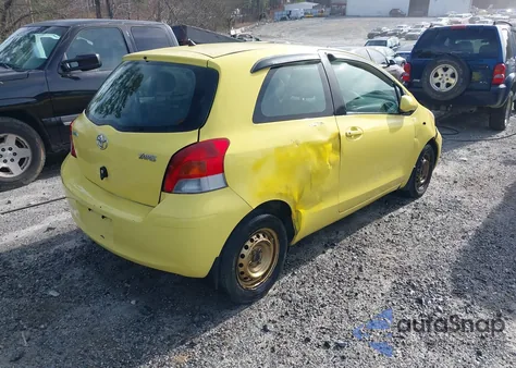 2009 Toyota Yaris from USA, damaged, VIN JTDJT903195277590
